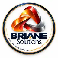 BRIANE circular emblem